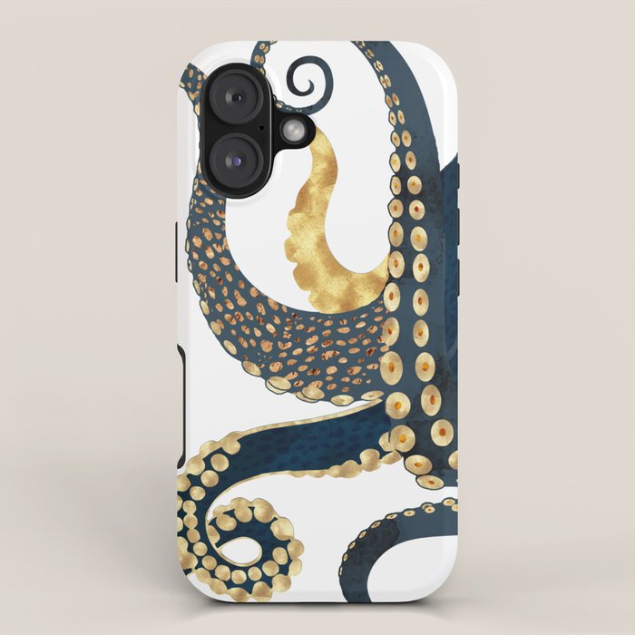 Metallic Octopus IV-Custom iPhone Case Gallery Image 1