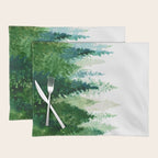 Pine Trees 2 Placemat Gallery Image 1