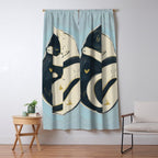 Cats In Love 4 Window Curtain Gallery Image 5