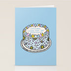Capricorn Cake Stationery Card Gallery Image 2