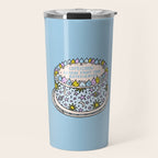 Capricorn Cake Travel Mug Gallery Image 1