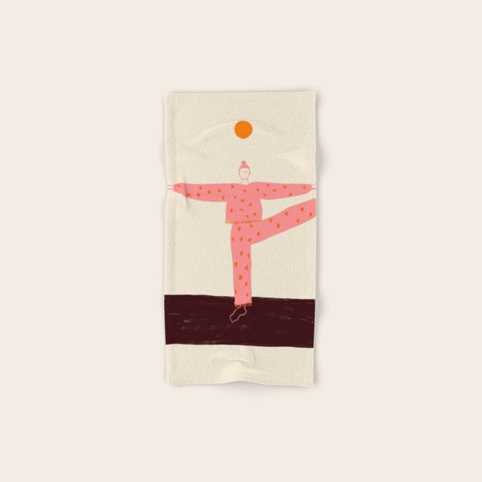 SUN SALUTATION Bath Towel Gallery Image 1
