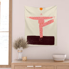 SUN SALUTATION Wall Tapestry Gallery Image 2