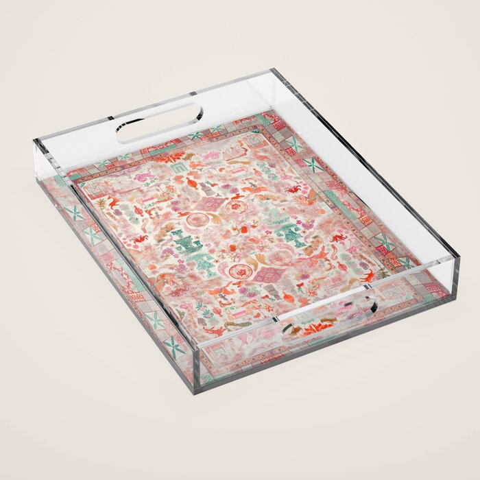 Pattern Design Acrylic Tray Gallery Image 1