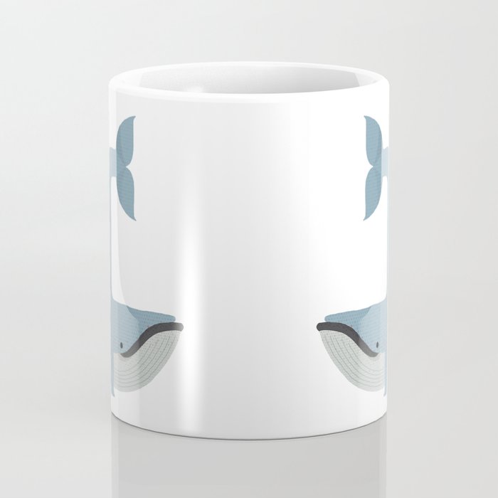 Whimsy Blue Whale Coffee Mug Gallery Image 4