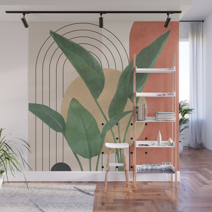 Nature Geometry V Wall Mural Gallery Image 1