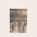 Circle Of Witches Vintage Women Dancing Wall Hanging Gallery Image 1