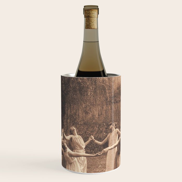 Circle Of Witches Vintage Women Dancing Wine Chiller Gallery Image 1