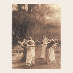 Circle Of Witches Vintage Women Dancing Poster Gallery Image 4