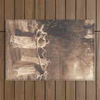 Circle Of Witches Vintage Women Dancing Outdoor Rug Gallery Image 1