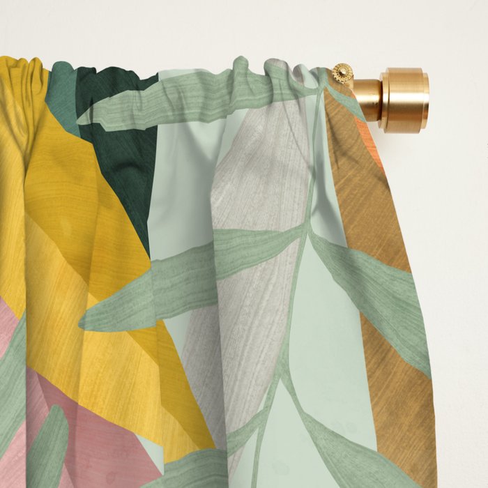 Tropical forest II Window Curtain Gallery Image 2