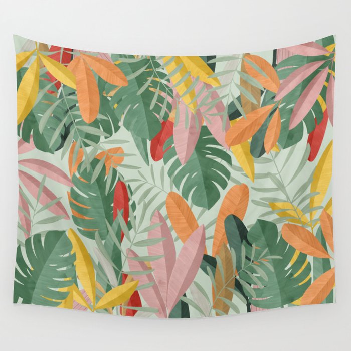 Tropical forest II Wall Tapestry Gallery Image 4