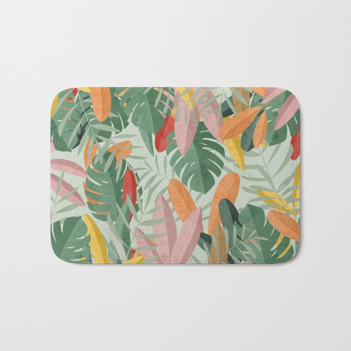 Tropical forest II Bath Mat Gallery Image 1