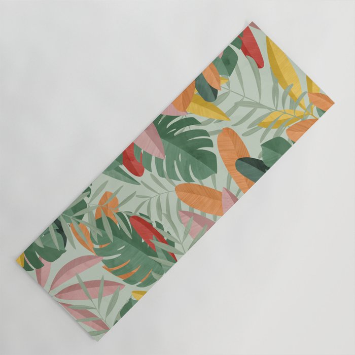 Tropical forest II Yoga Mat Gallery Image 1