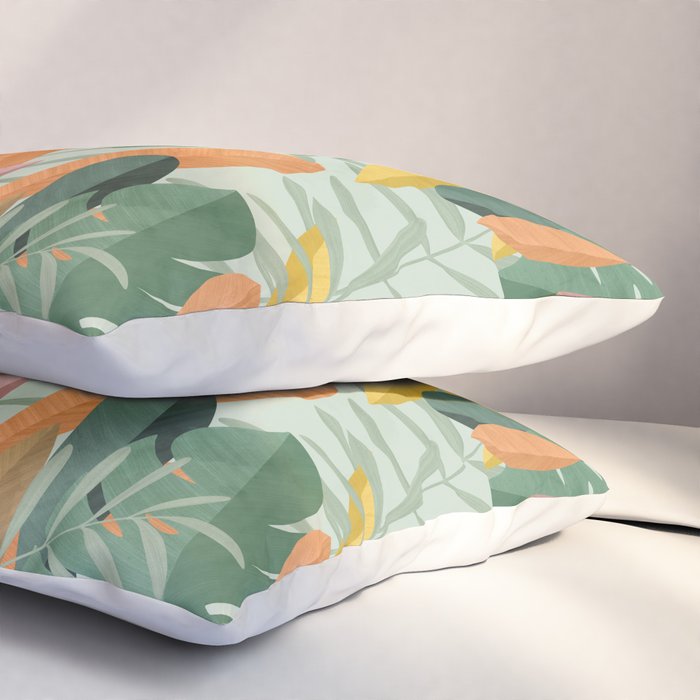 Tropical forest II Pillow Sham Gallery Image 3