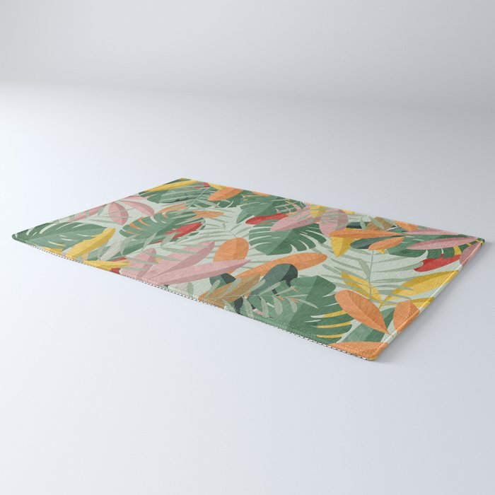 Tropical forest II Rug Gallery Image 3