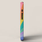 Smile - 70s Retro Sun Rainbow  iPhone Case Gallery Image 2