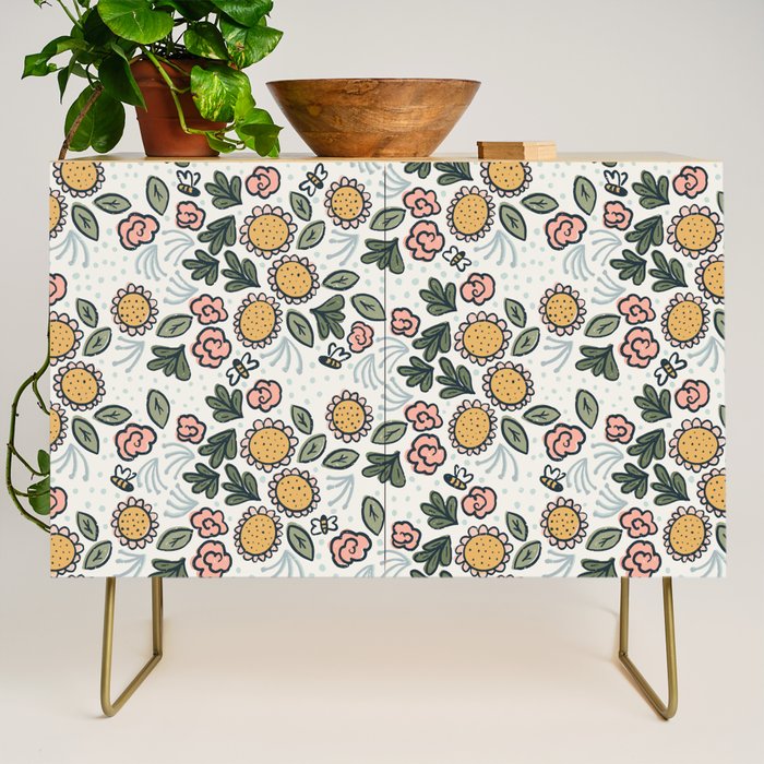 Bees in the Garden Credenza Gallery Image 1