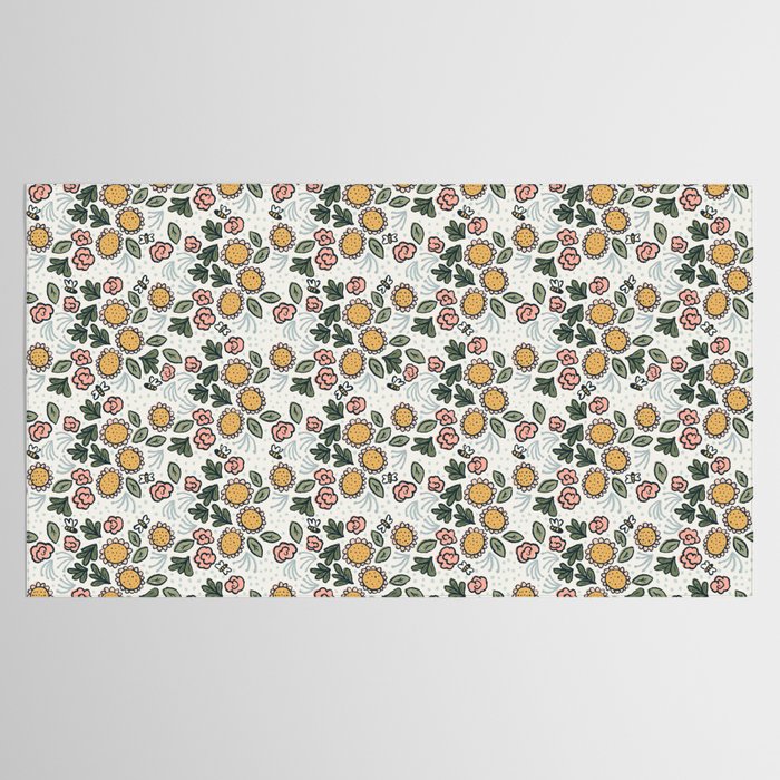 Bees in the Garden Tablecloth Gallery Image 2