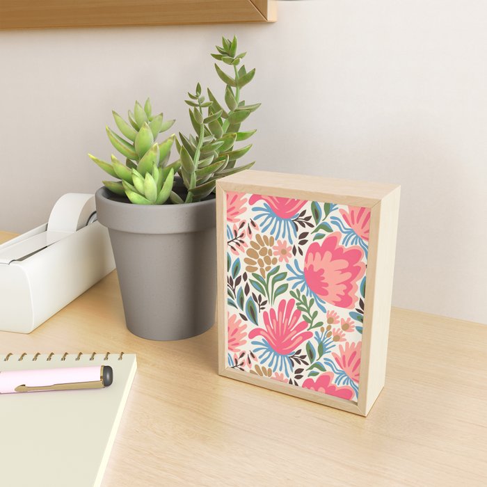Lush Floral Escape Mini Art Print Gallery Image 2
