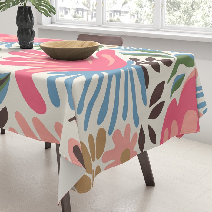 Lush Floral Escape Tablecloth Gallery Image 3