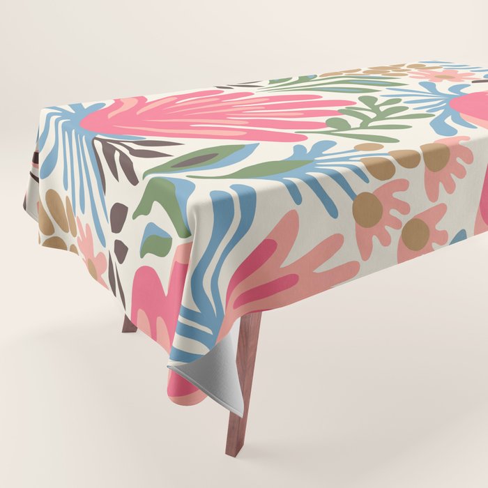 Lush Floral Escape Tablecloth Gallery Image 1