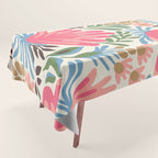 Lush Floral Escape Tablecloth Gallery Image 1