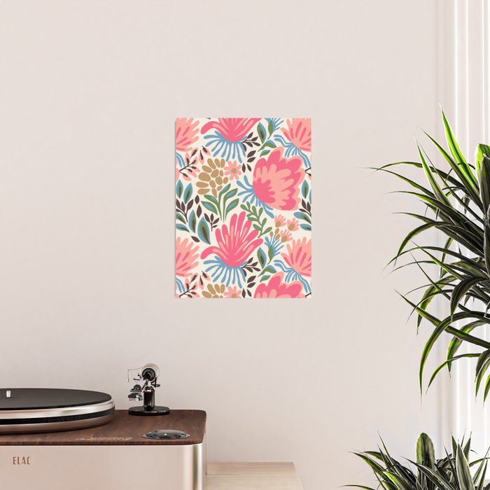 Lush Floral Escape Poster Gallery Image 2