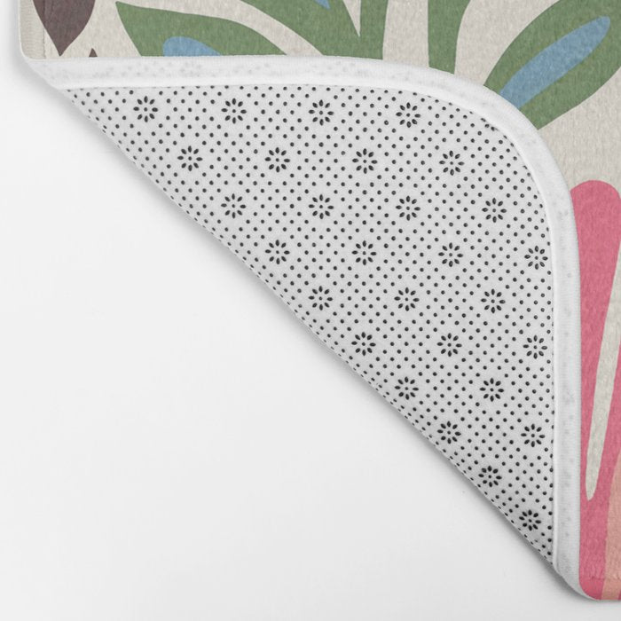 Lush Floral Escape Bath Mat Gallery Image 2