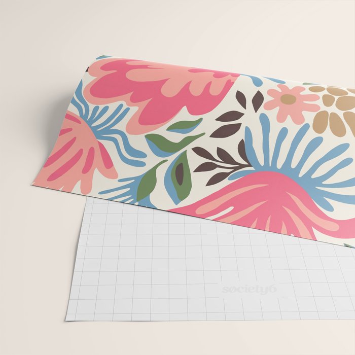 Lush Floral Escape Wrapping Paper Gallery Image 2