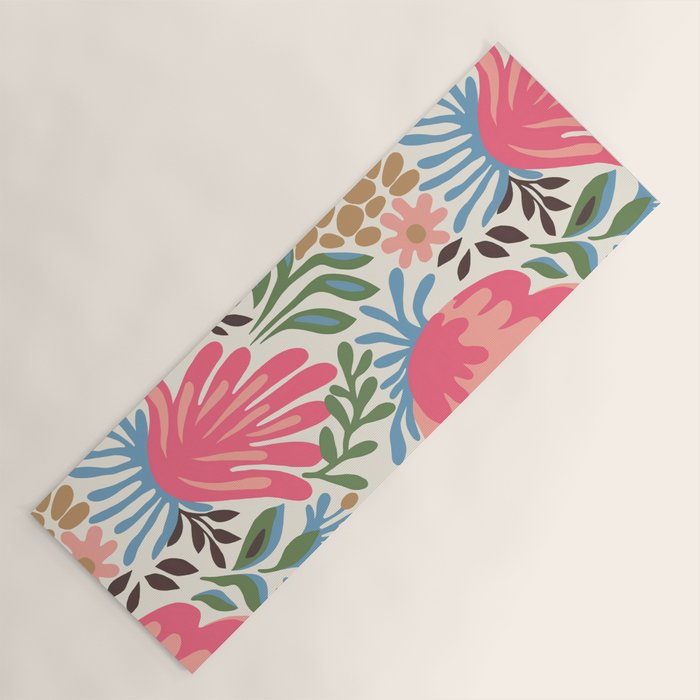 Lush Floral Escape Yoga Mat Gallery Image 1