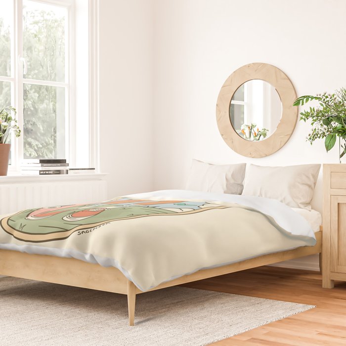 PICKIN SUNFLOWERS Duvet Cover Gallery Image 2