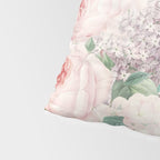 Vintage & Shabby Chic - Pastel Pink Botanical Summer Roses Garden Pillow Sham Gallery Image 4