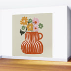 Daisy Jar Wall Mural Gallery Image 2
