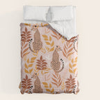 Summer Cheetah Pattern I - Terracotta  Comforter Gallery Image 6