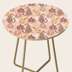 Summer Cheetah Pattern I - Terracotta  Side Table Gallery Image 2