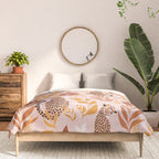 Summer Cheetah Pattern I - Terracotta  Comforter Gallery Image 3