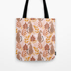 Summer Cheetah Pattern I - Terracotta  Tote Bag Gallery Image 1