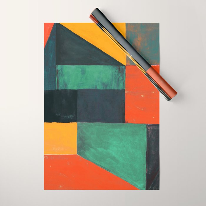 Rooms and walls Wrapping Paper Gallery Image 1