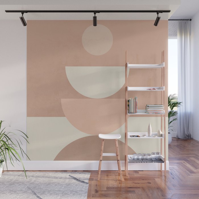 Geometric Shapes 3 Wall Mural Gallery Image 1