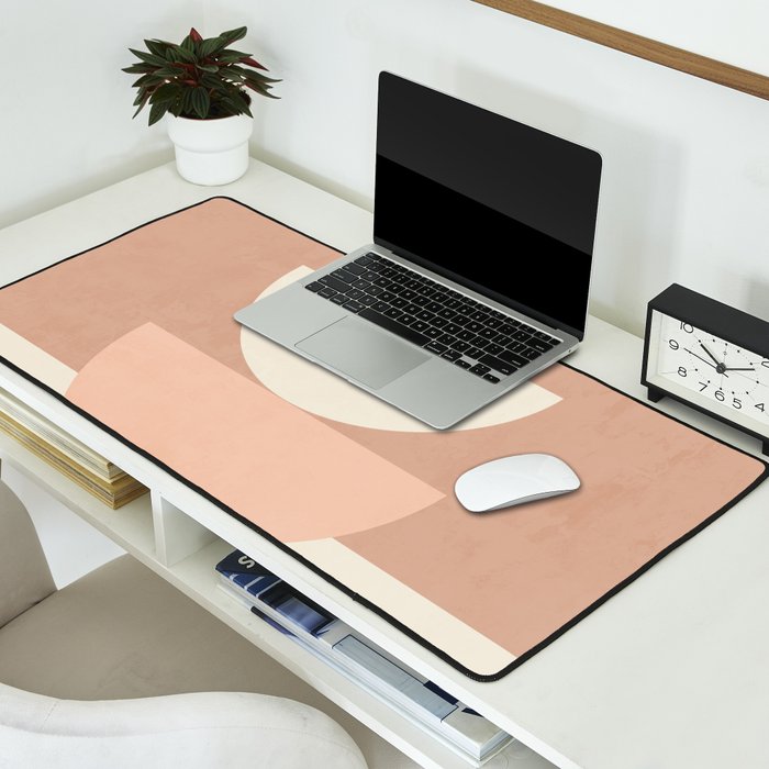 Geometric Shapes 3 Desk Mat Gallery Image 2