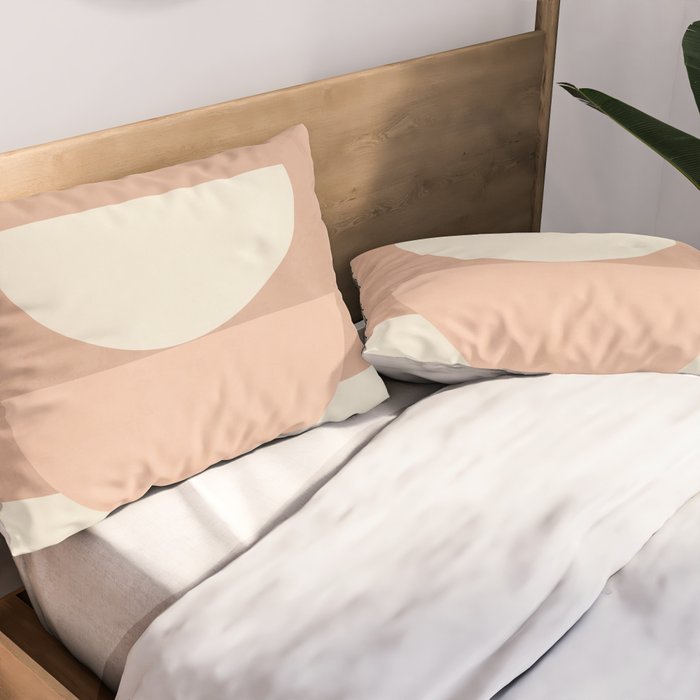 Geometric Shapes 3 Pillow Sham Gallery Image 2