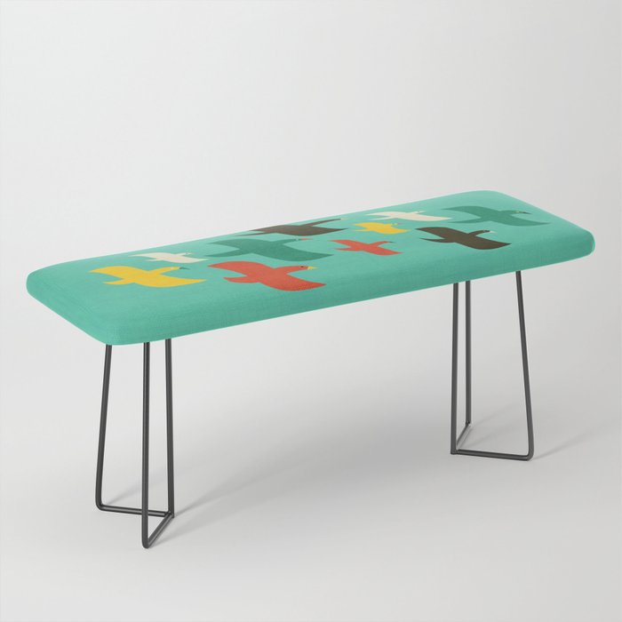 Birds are flying Bench Gallery Image 1