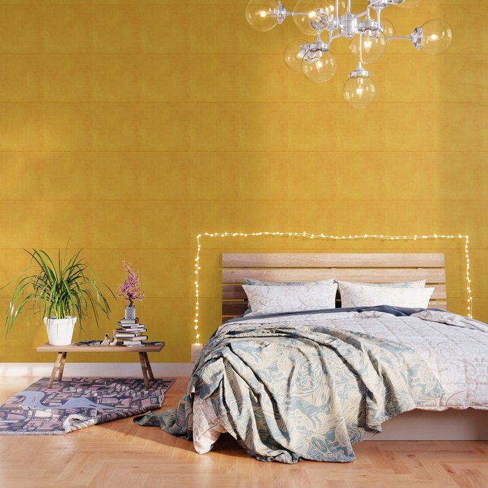 Yellow Modern Geometric Design Artwork Wallpaper Gallery Image 3