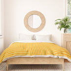 Yellow Modern Geometric Design Artwork Duvet Cover Gallery Image 3