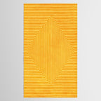 Yellow Modern Geometric Design Artwork Tablecloth Gallery Image 2