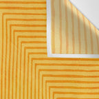 Yellow Modern Geometric Design Artwork Wall Tapestry Gallery Image 3