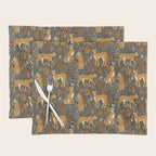 Wild Cheetah Pattern II - Autumn Placemat Gallery Image 1