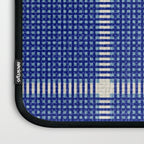 Woven Cross Check Seaside Blue x Navy Blue x Cream Laptop Sleeve Gallery Image 3