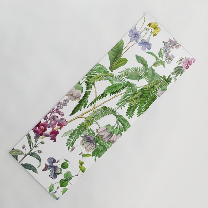 Purple Mimosa Yoga Mat Gallery Image 1